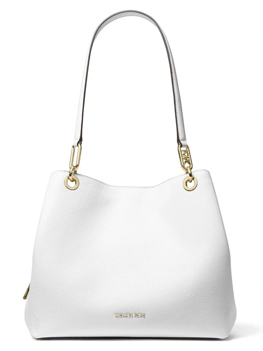 Michael Kors Brooke Pebbled Leather Shoulder Tote